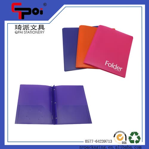 Factory Directly PP Stationery Translucent File Folder